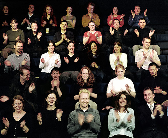 Seven Days on Stage: Audience clapping at performance