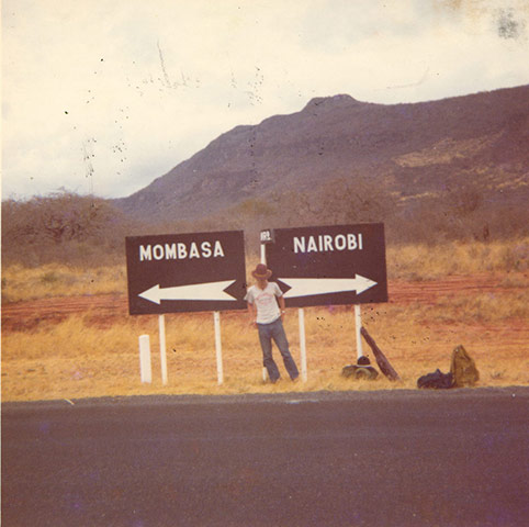 Your Kodak moments: Kenya: Hitch hiking with my friend Jim in 1973