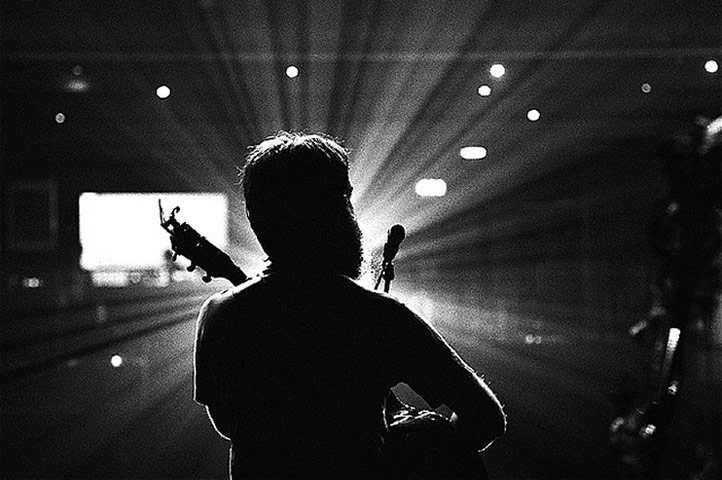 Your Kodak moments: Taken during soundcheck for an Iron and Wine/Calexico show in 2006