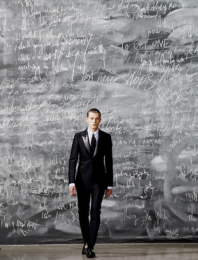 Paris Fashion Menswear: Italian designer Stefano Pilati for Yves saint Laurent