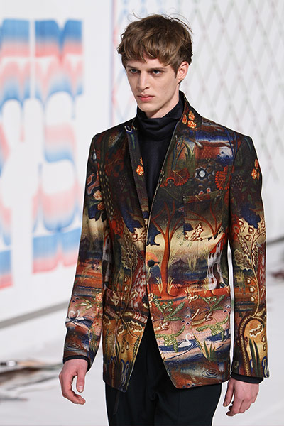 Paris Fashion Menswear: Dries Van Noten Menswear Autumn/Winter 2013