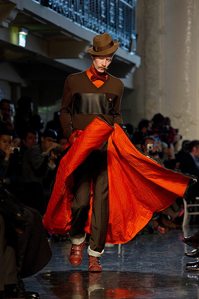 Paris Fashion Menswear: Jean Paul Gaultier Menswear Autumn/Winter 2013 show 