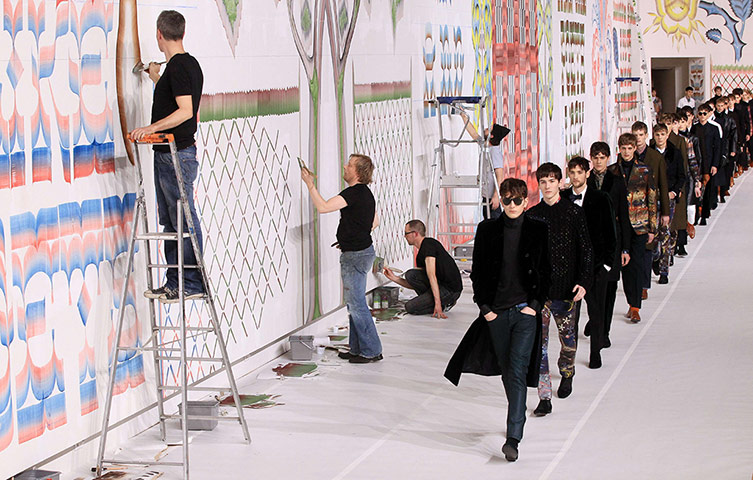 Paris Fashion Menswear: Belgian designer Dries Van Noten