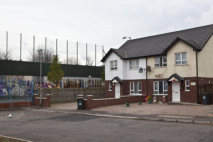 Peace Wall: The biggest Peace Wall in Belfast is the wall that runs along Cupar Way