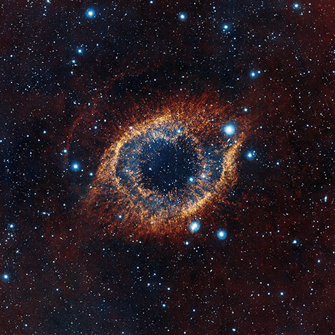24 Hours: ESO's Visible and Infrared Survey Telescope image showing Helix Nebula