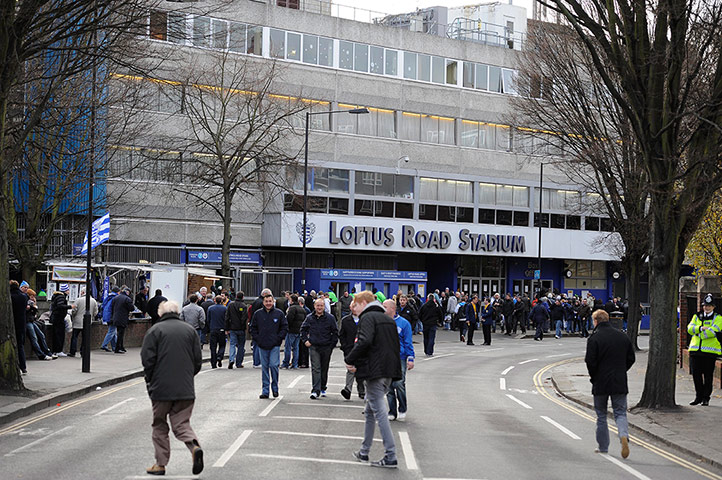 QPR v Wigan: Fans make their way down South Africa Road to Loftus Road