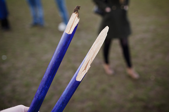 Muggle Quidditch: A broken broomstick
