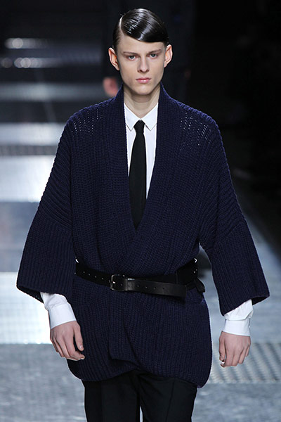 Paris Menswear: The Krisvanassche Menswear autumn/winter 2013 show