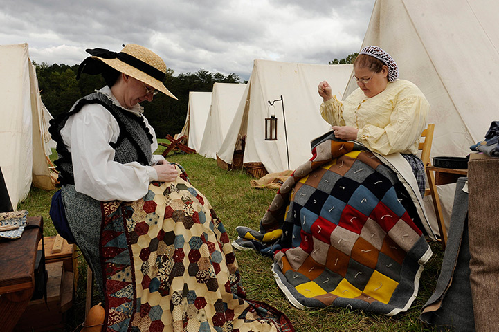 from the agencies: American Civil War Reenactments by Michael Reynolds