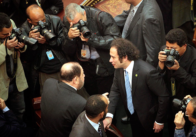 Eyptian Parliament: Human right activist and member of the parliament, Amr Hamzawy