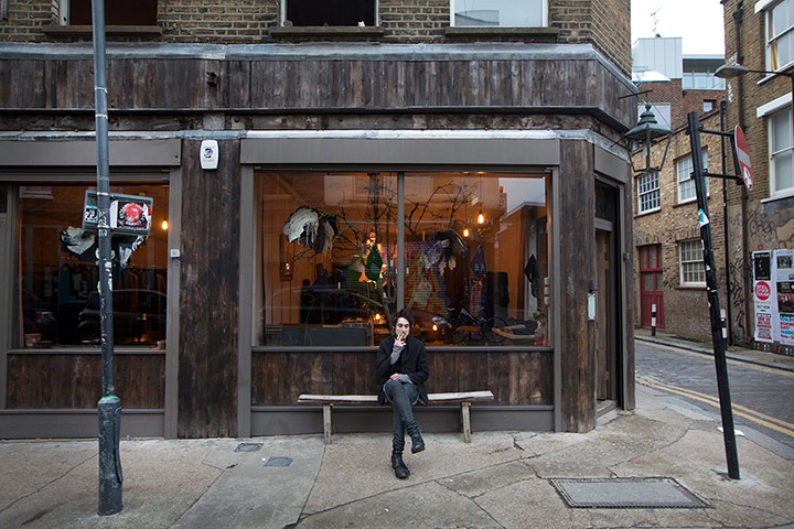 Redchurch Street: Exterior view of Hostem shop