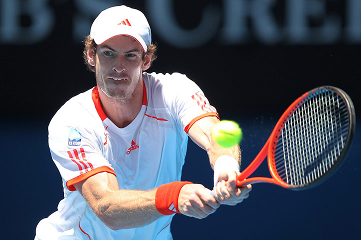 Australian Open Day 8: Andy Murray in action in the fourth round v Mikhail Kukushkin