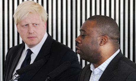 Boris Johnson and Ray Lewis