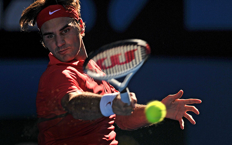 Aussie Open day 9: Roger Federer in the Aussie Open quarter-final 
