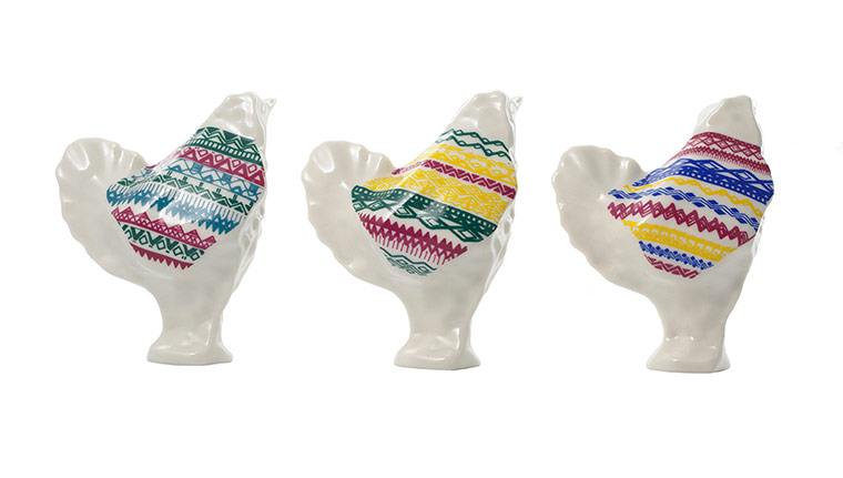 Surface pattern: Chickens