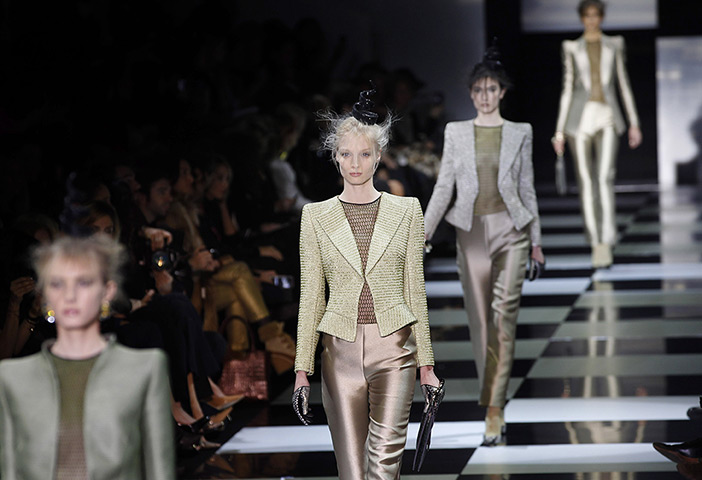 Paris Fashion Week : Giorgio Armani Prive Paris Fashion Week Haute Couture spring/summer 2012