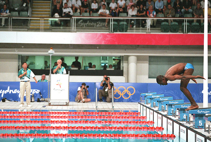 Eric the eel: Swimming - Sydney 2000 - Eric Moussambani