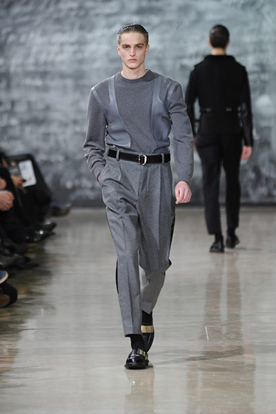menswear: Yves Saint Laurent, autumn/winter 2012