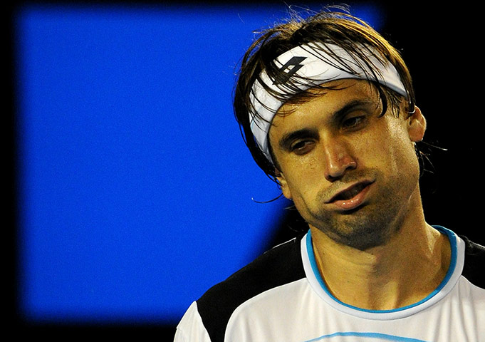 Australian Open day 10: David Ferrer in trouble