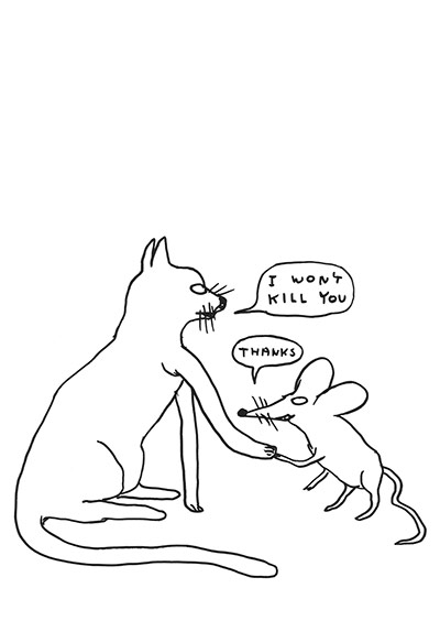 David Shrigley at Hayward: David Shrigley at the Hayward Gallery - Untitled Drawing