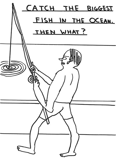 David Shrigley at Hayward: David Shrigley at the Hayward Gallery - Untitled drawing