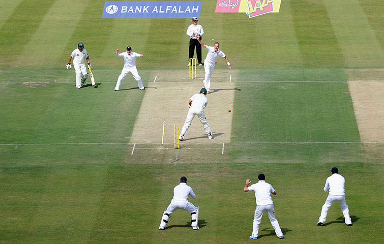 cricket: England v Pakistan: 2nd Test - Day One