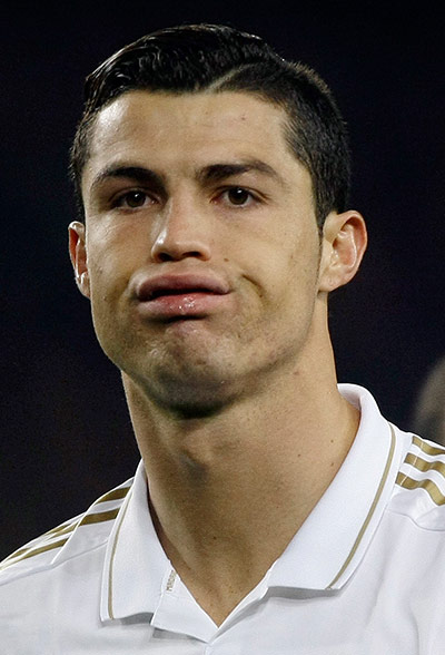 Barca v Real: Real Madrid's Cristiano Ronaldo