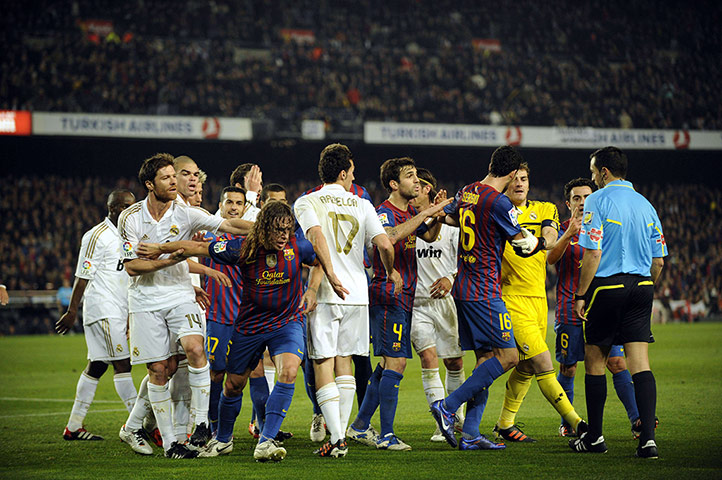 Barca v Real: sport