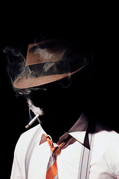 A touch of evil: Ryan Gosling as The Invisible Man