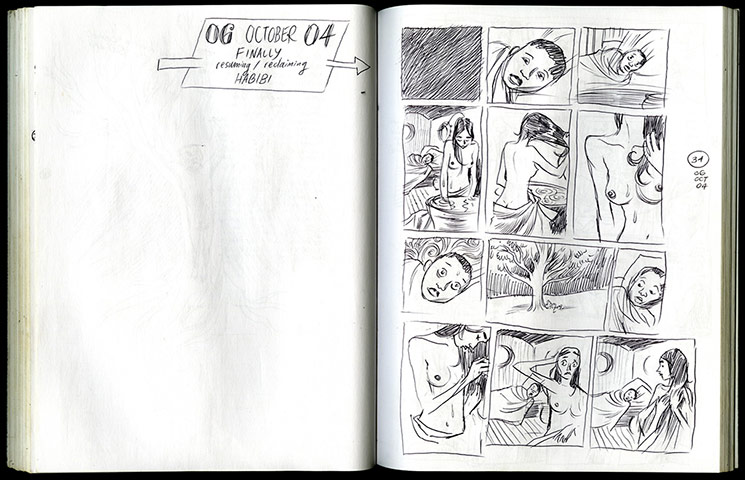 Craig Thompson: Craig Thompson sketchbook 4