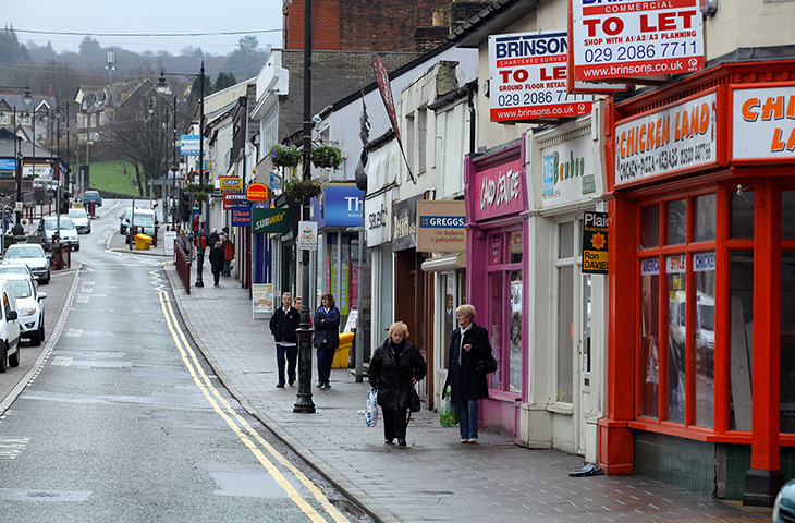 Week in business: Shoppers in Cardiff Road, the main shopping area of Caerphilly
