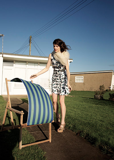 Paisley fashion: Dress