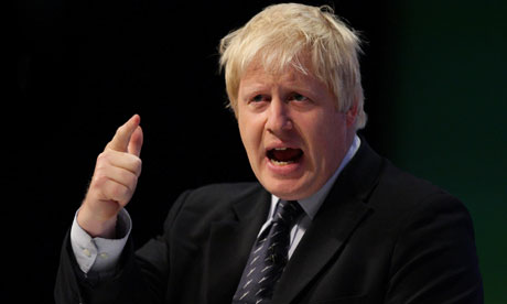 Mayor of London Boris Johnson