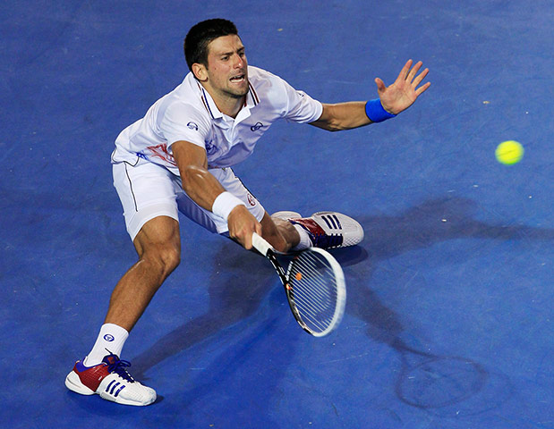 sport: Djokovic of Serbia
