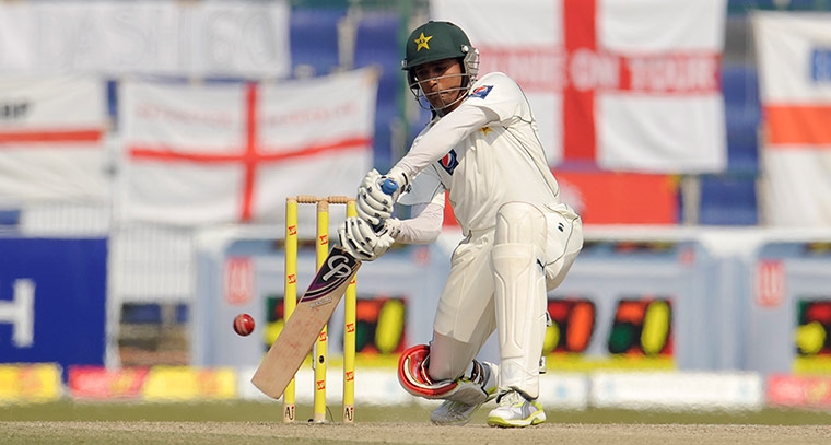 England v Pakistan: Pakistan's Adnan Akmal edges a delivery from Stuart Broad and is caught
