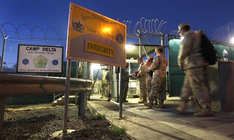 Guantanamo Bay detention centre in Cuba