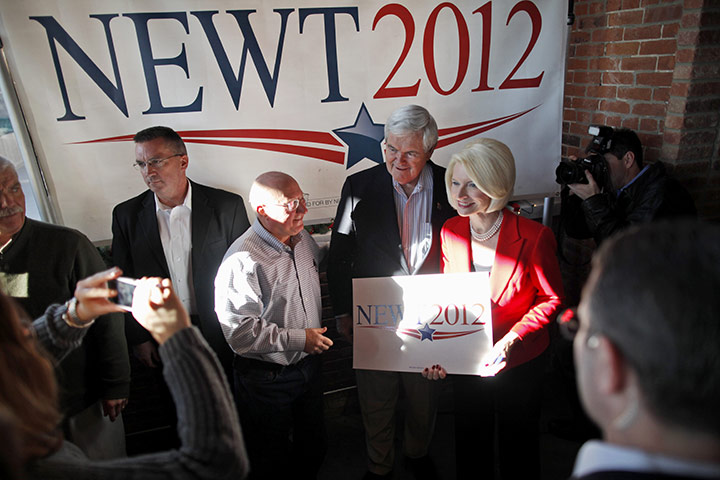 Iowa caucus:   T.J. Kirkpatrick/