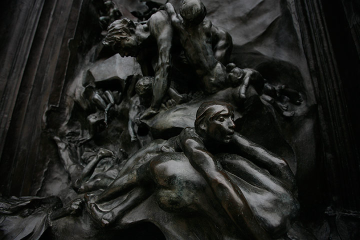 Rodin Museum: The Gates of Hell, by Auguste Rodin