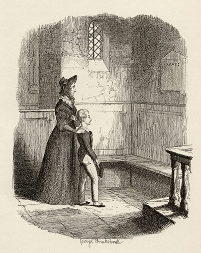 Dickens character: Rose Maylie and Oliver Twist