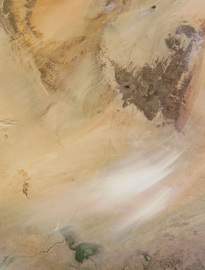 Satellite Eye on Earth: Chad's Bodele Depression