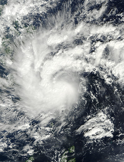 Satellite Eye on Earth: Tropical Storm Washi