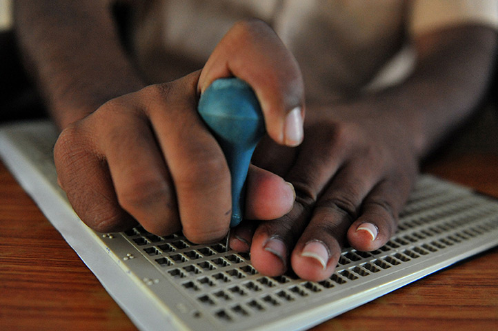 24 hours in pictures: birth anniversary of  Louis Braille 