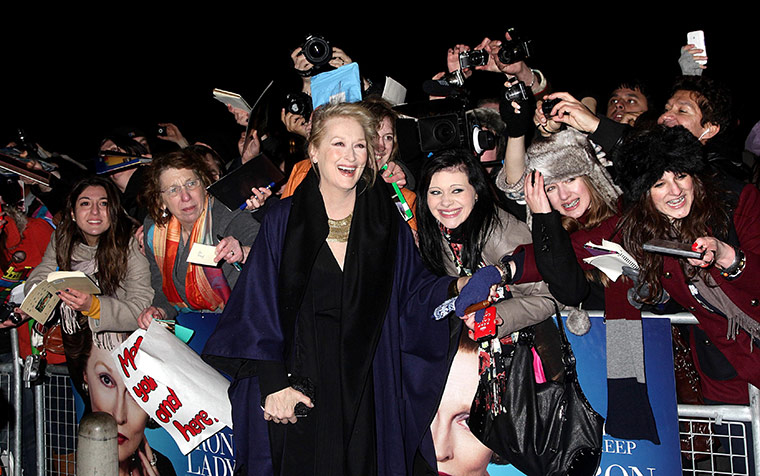 Iron Lady UK Premiere: Meryly Streep at The Iron Lady Premiere - London