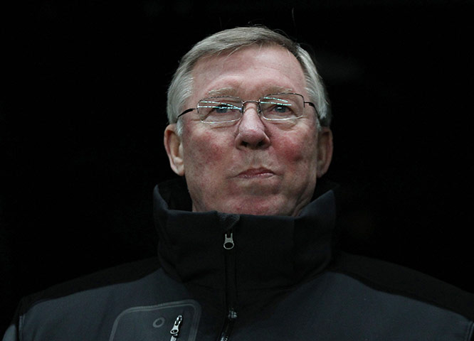 Wednesday Footie: Manchester United Manager Sir Alex Ferguson