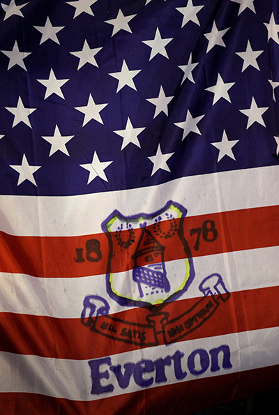 Wednesday Footie: USA flag to honour the return of Landon Donovan to Everton