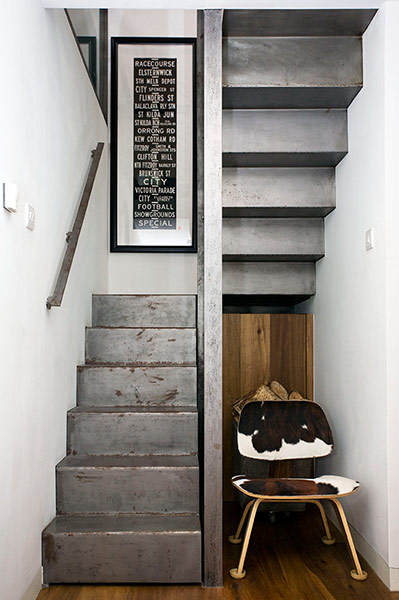 Camden Mews flat: Entrance hall
