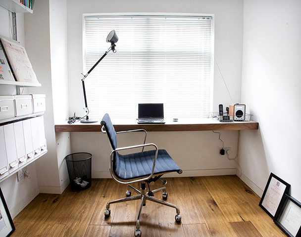 Camden Mews flat: Office