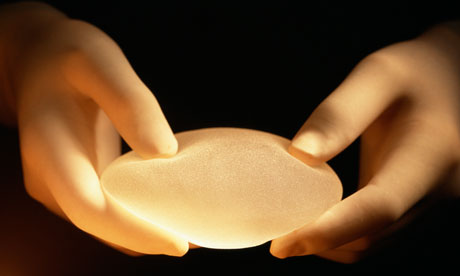 A breast implant