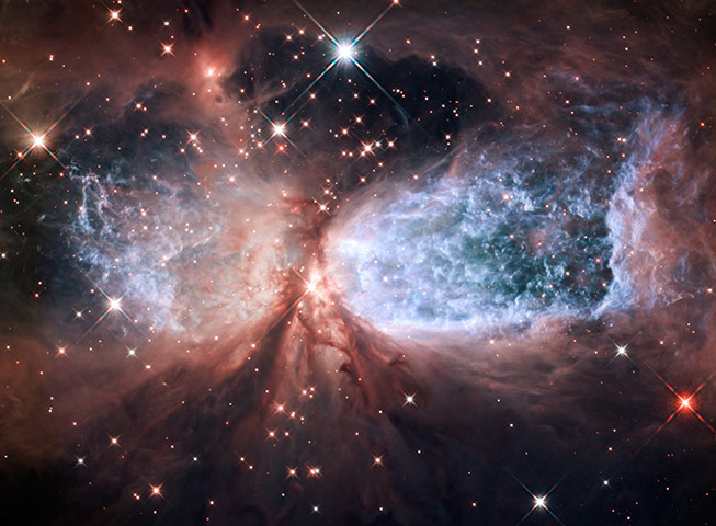 Month in Space: The bipolar star-forming region, called Sharpless 2-106