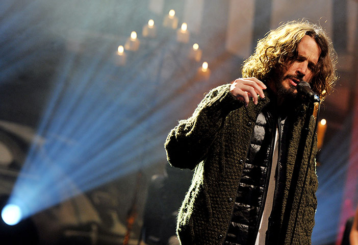 Week in music: Chris Cornell performs on the Tonight Show With Jay Leno